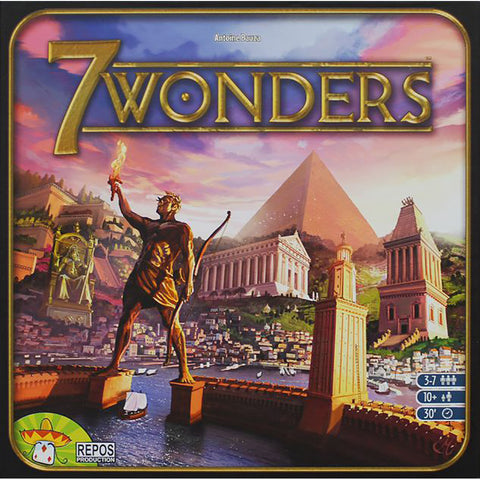 7 Wonders Board Game cover