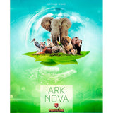 front cover of ark nova board game by mathias wigge
