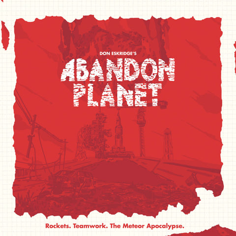 front cover of Abandon Planet board game
