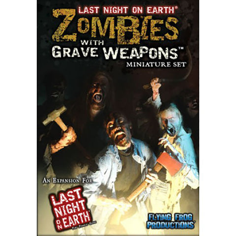 Last Night on Earth: Zombies, Graves, Weapons Miniature Set