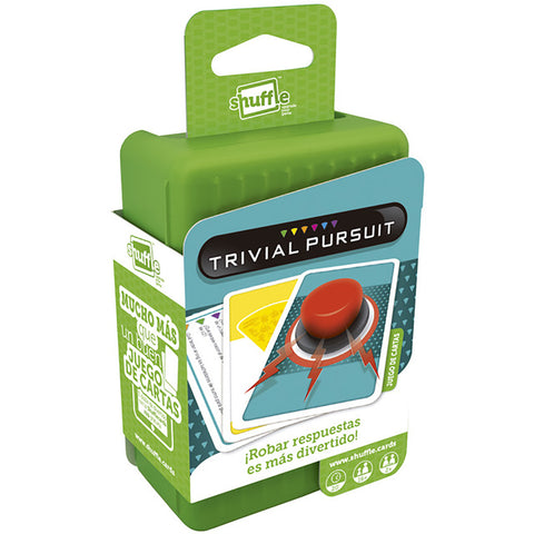 Shuffle Trivial Pursuit Card Game